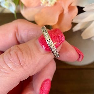 2 Ct Moissanite Full Eternity Ring🌻